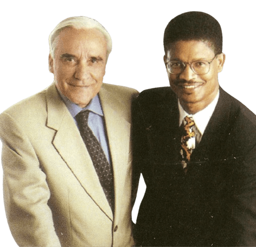 Docteurs Gustavo Bounous et Allen Somersall réunis pour une photo historique.